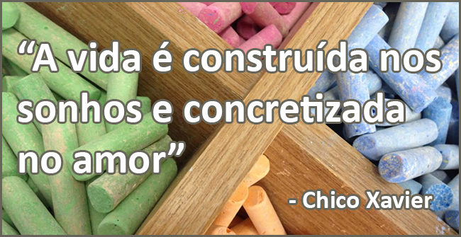 A vida é construída...